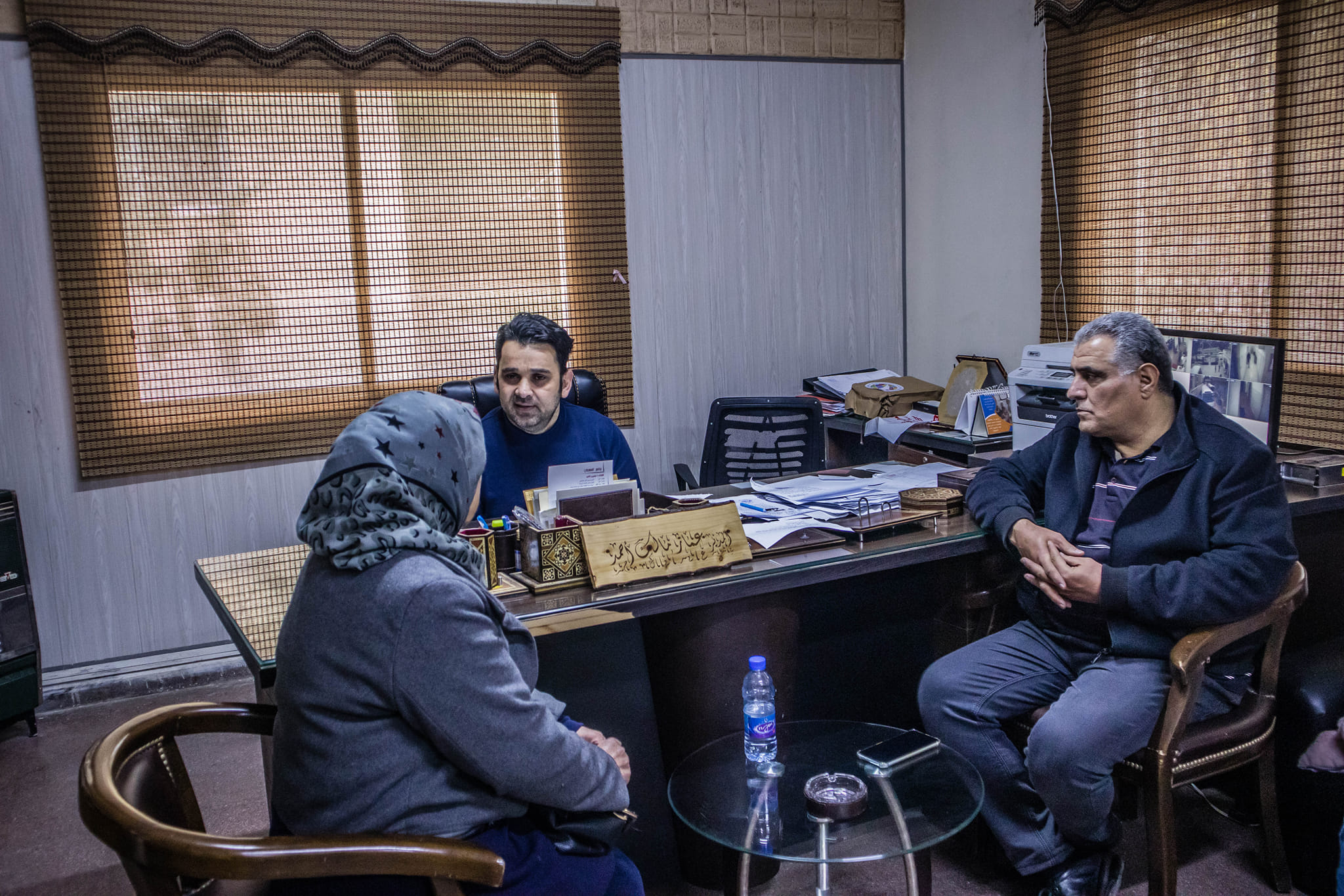 اجتماع مع مدير الشؤون الاجتماعية